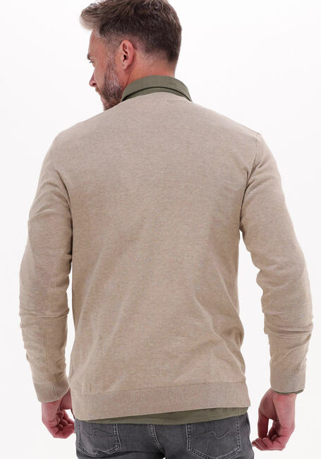 Camel SELECTED HOMME Trui SLHBERG CREW NECK NOOS - large