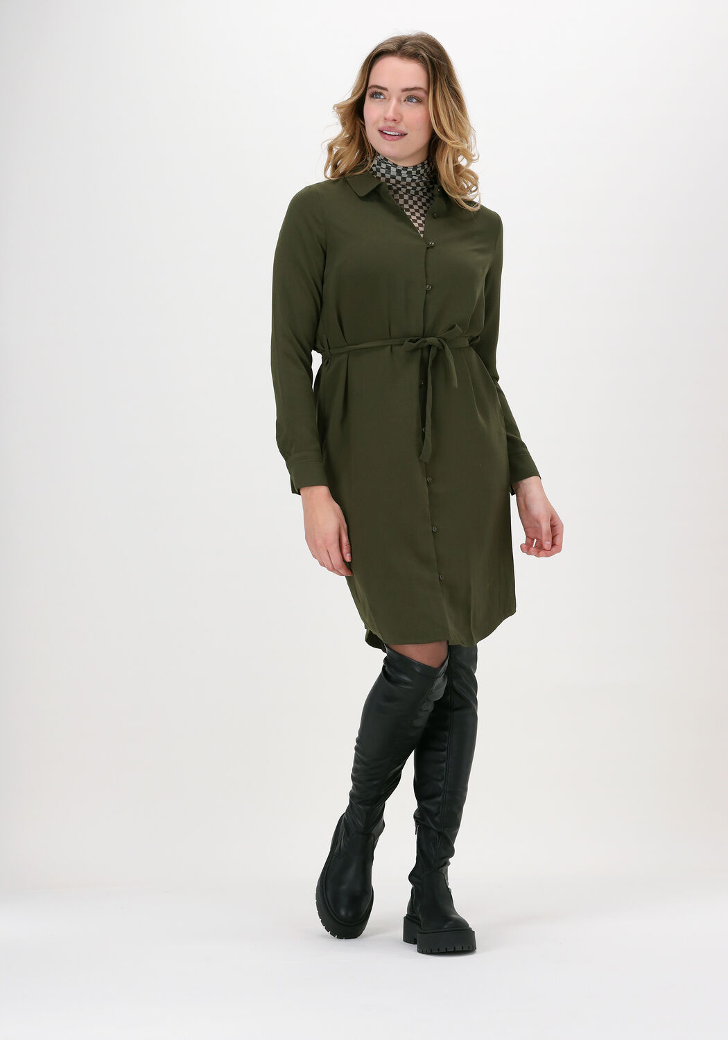 Another label jurk groen outlet