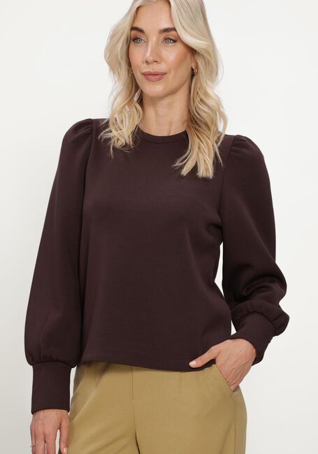 Bruine OBJECT Trui OBJANDREA RE L/S O-NECK - large