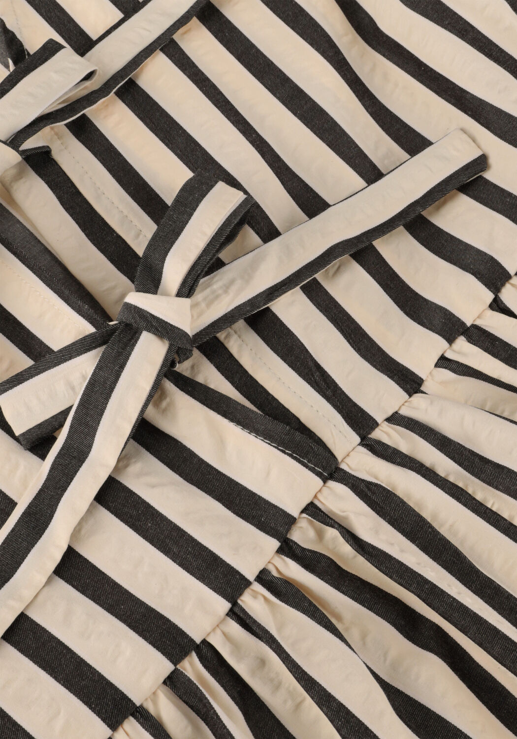 Blauwe NEO NOIR Blouses BESSIE CONTRAST STRIPE BLOUSE - large