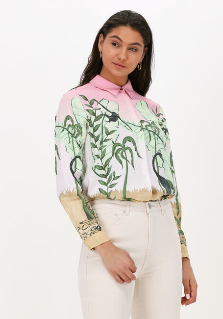 Multi SCOTCH & SODA Blouses RELAXED FIT SHIRT WITH PLACEMENT PRINT - large