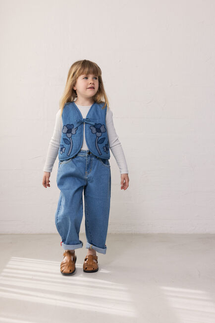 Blauwe MARMAR COPENHAGEN Gilet JOYCE - large