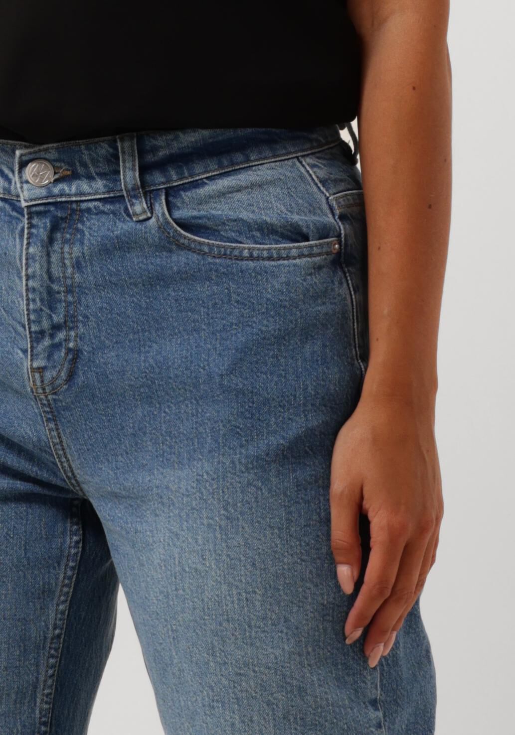 MSCH COPENHAGEN Dames Jeans Mschbine Ada Relaxed Jeans Blauw