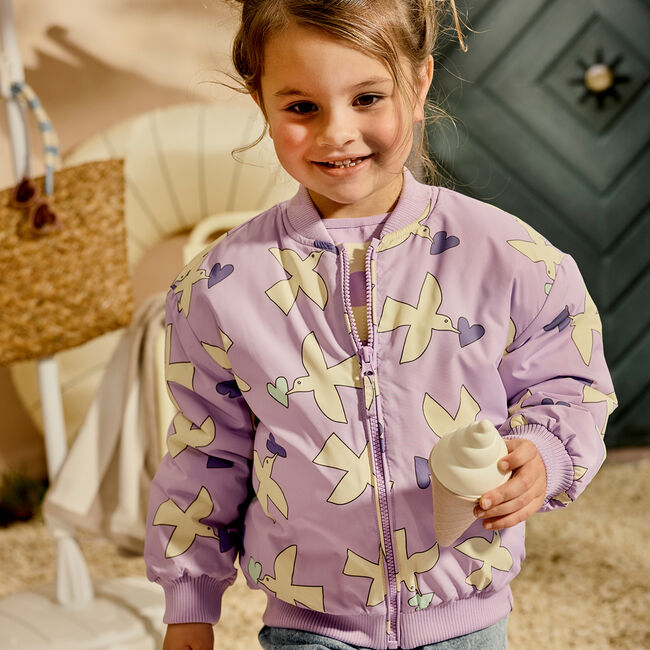 Lila Z8 Gewatteerde jas MELIS - large