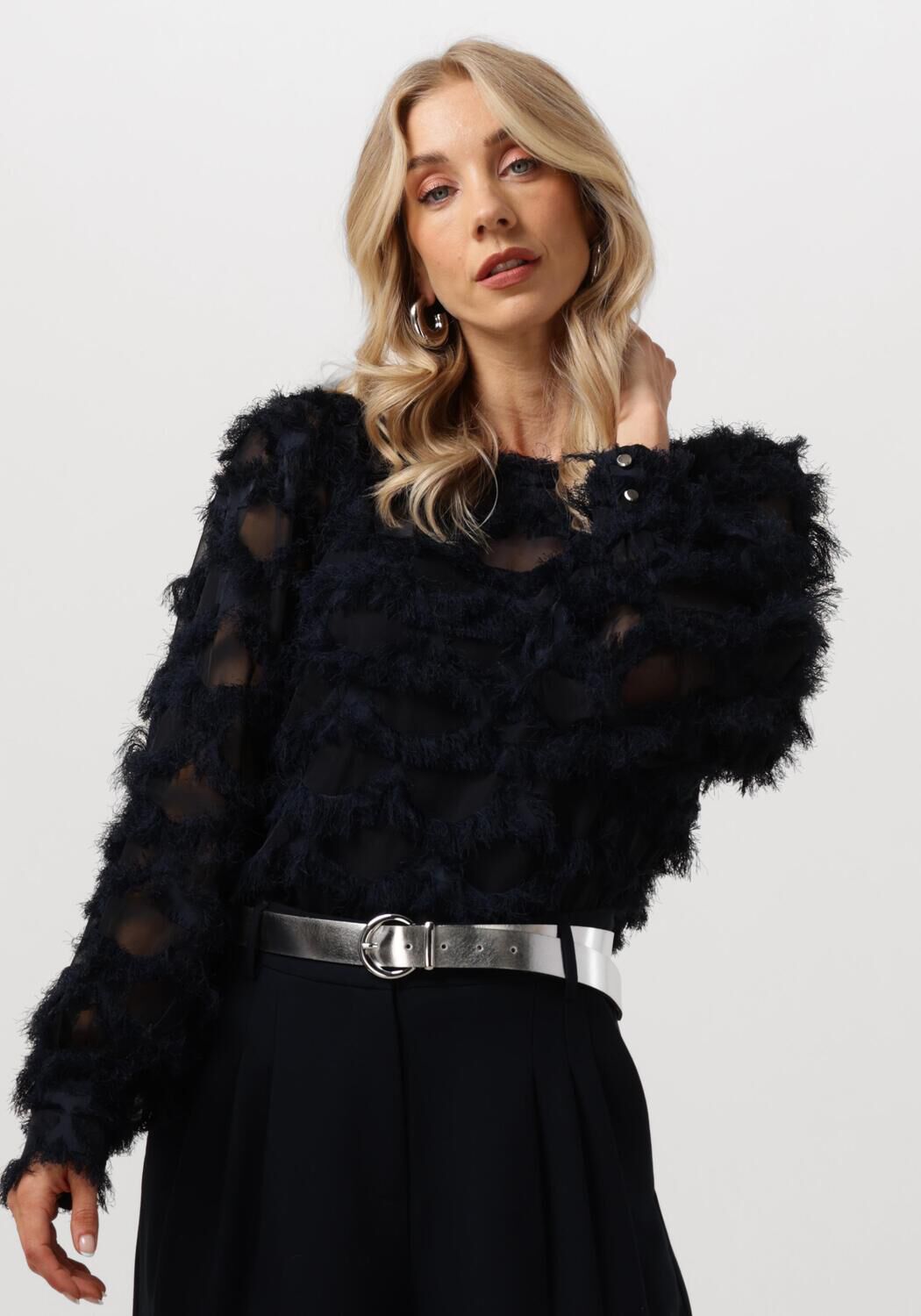 NUKUS Dames Tops & T-shirts Jade Top Donkerblauw