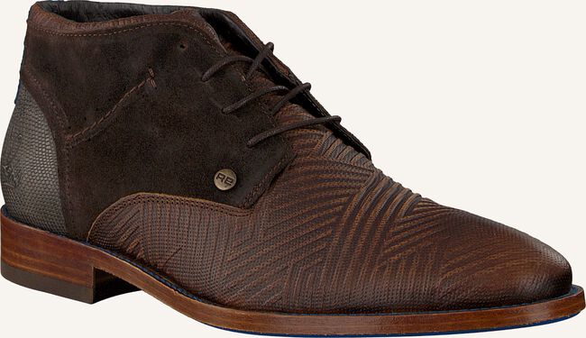 Bruine REHAB Nette schoenen SALVADOR ZIG ZAG Bruine REHAB Nette schoenen SALVADOR ZIG ZAG - large