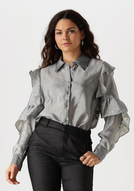 Grijze MINUS Blouses MSLEMAJA SHIRT - large