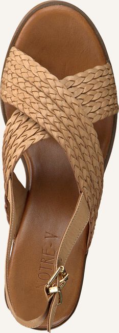Beige NOTRE-V Platte sandalen 142062 Beige NOTRE-V Platte sandalen 142062 - large