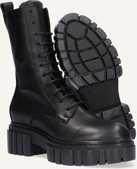 Zwarte NOTRE-V Veterboots 03-435 Zwarte NOTRE-V Veterboots 03-435 - large