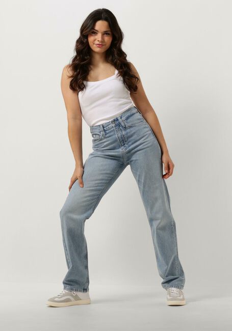 Blauwe CALVIN KLEIN Straight leg jeans HIGH RISE STRAIGHT Blauwe CALVIN KLEIN Straight leg jeans HIGH RISE STRAIGHT - large
