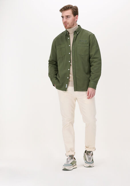 Donkergroene FORÉT Overshirt BEAR - large