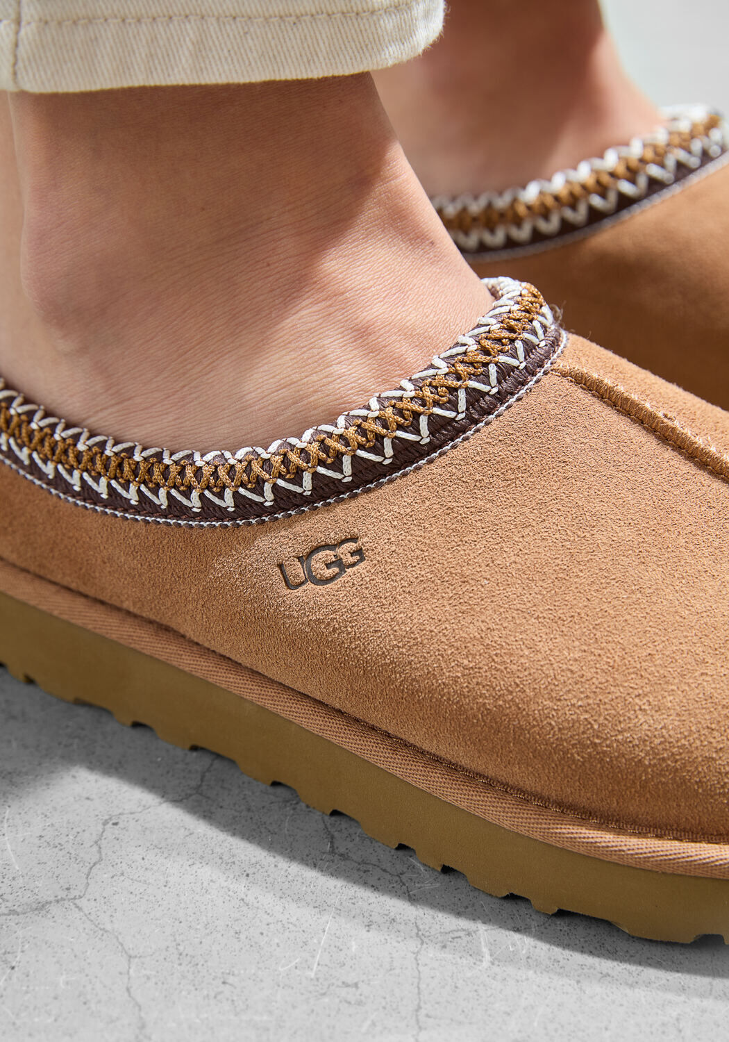 Cognac UGG Instappers M TASMAN - large