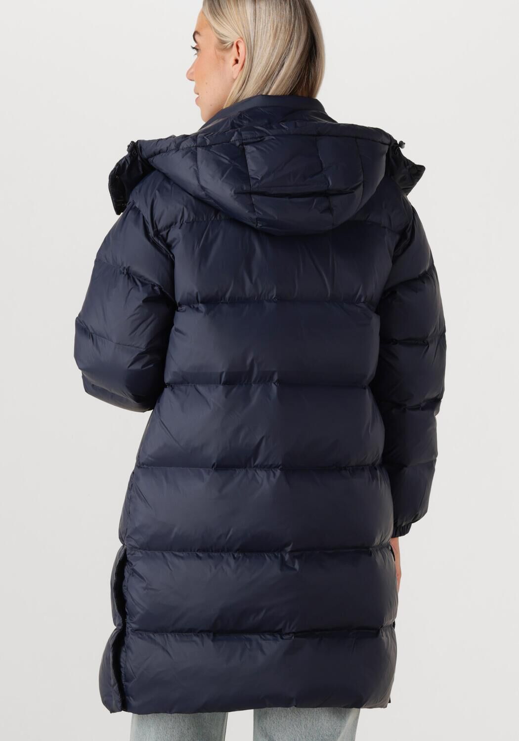CALVIN KLEIN Dames Jassen Essential Midweight Long Puffer Blauw