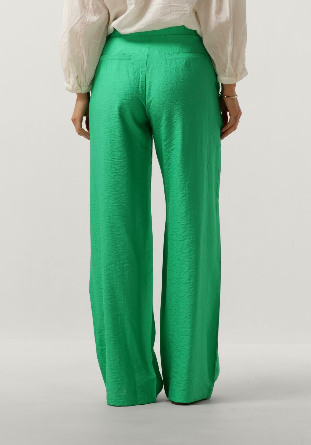 POM AMSTERDAM Dames Broeken Lush Green Pants Groen