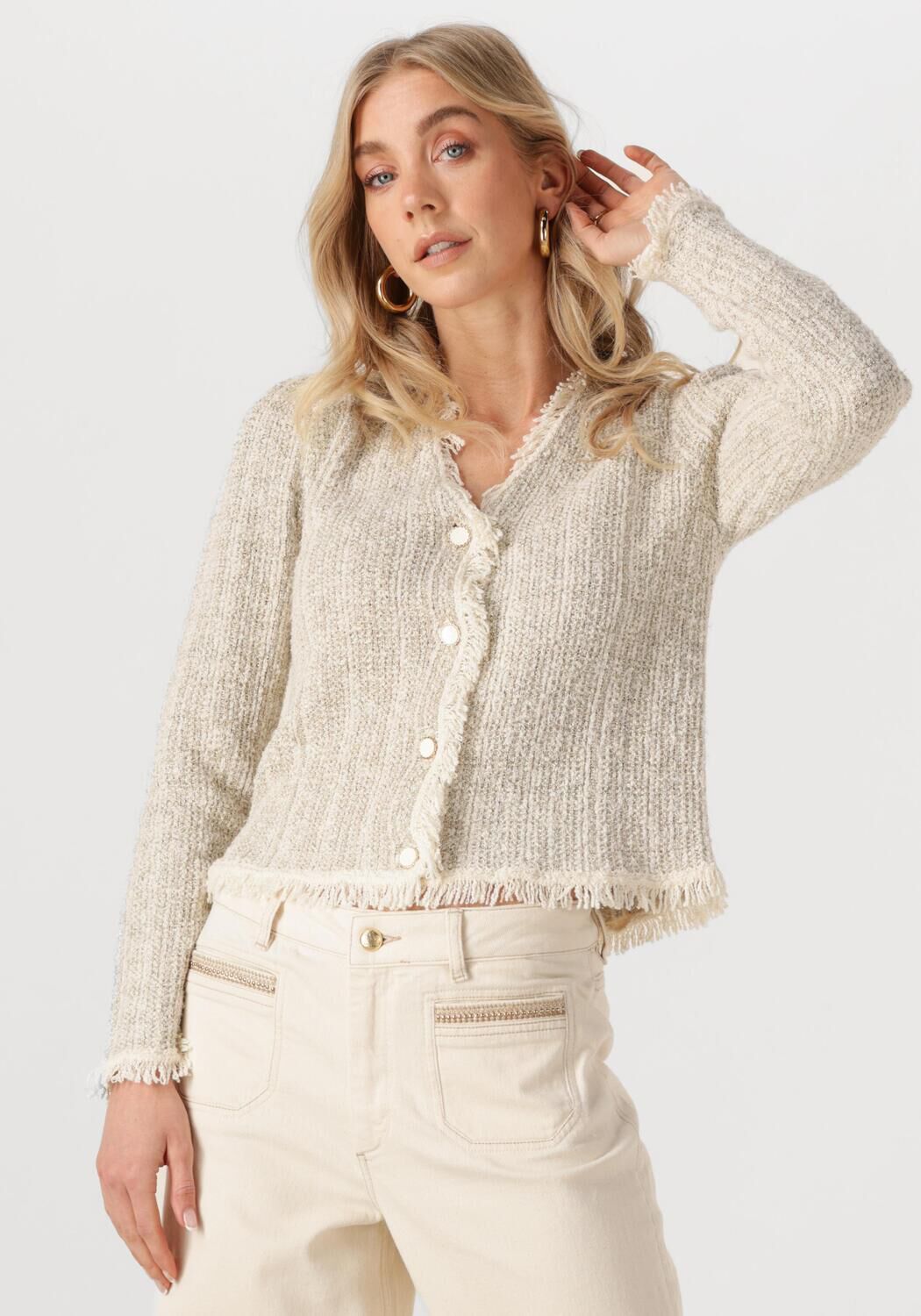TWINSET MILANO Dames Truien & Vesten 251tp3561 Ecru