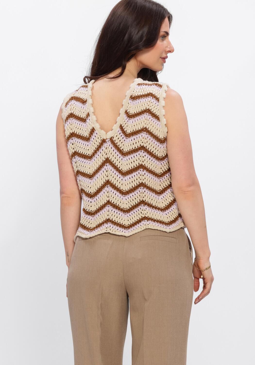 Paarse MODSTR&Ouml;M Tops & T-shirts CARRYMD TOP - large