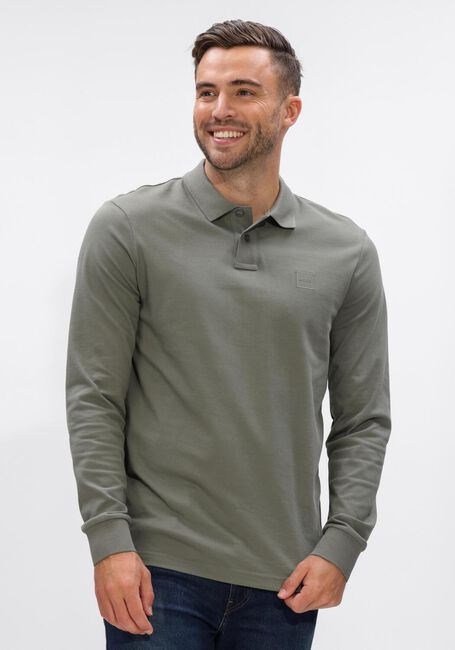 Khaki BOSS ORANGE Polo PASSERBY - large