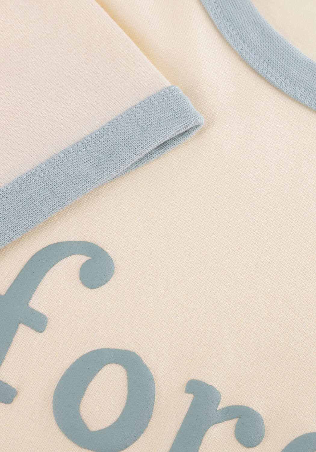 Ecru FOR&Eacute;T T-shirt TIDE T-SHIRT - large