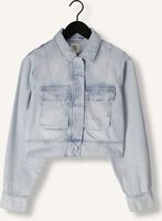 Lichtblauwe SECOND FEMALE Spijkerjas FIRA JACKET Lichtblauwe SECOND FEMALE Spijkerjas FIRA JACKET - medium