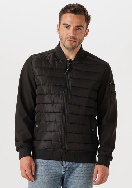Zwarte PURE PATH Gewatteerde jas REGULAR FIT PADDED JACKETS - large