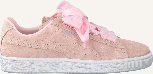 Roze PUMA Lage sneakers SUEDE HEART VALENTINE IN Roze PUMA Lage sneakers SUEDE HEART VALENTINE IN - large