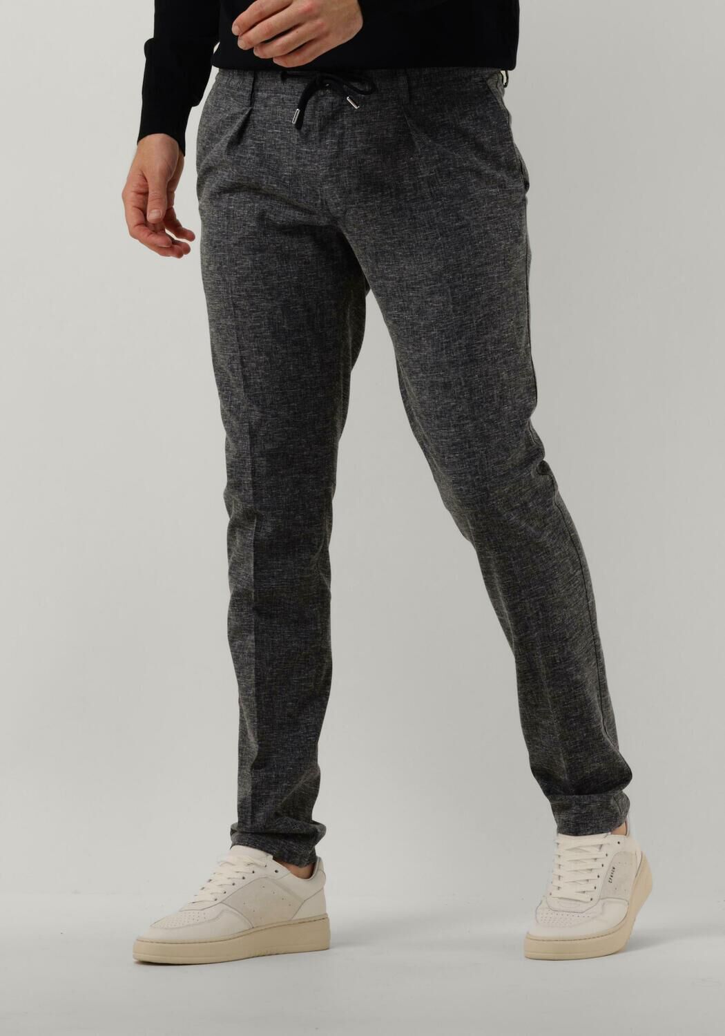 Profuomo Blauwe Sportcord Broek Stijlvolle Look Blue Heren