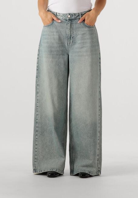 Donkerblauwe MY ESSENTIAL WARDROBE Wide jeans MWJESSIE 174 LOW-CROTCH X-WIDE - large