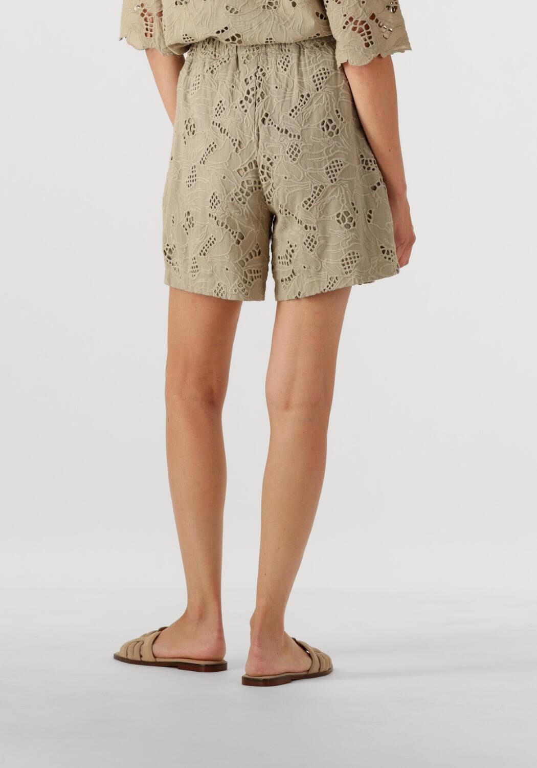 Y.A.S. Dames Broeken Yassagga Shorts Groen