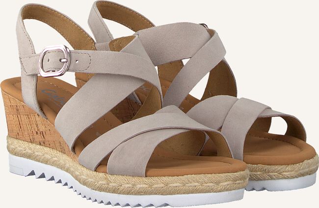Taupe GABOR Sandalen met hak 832 Taupe GABOR Sandalen met hak 832 - large