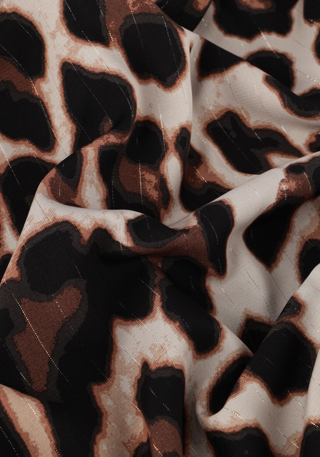 Bruine REFINED DEPARTMENT Mini jurk DOLLY - large