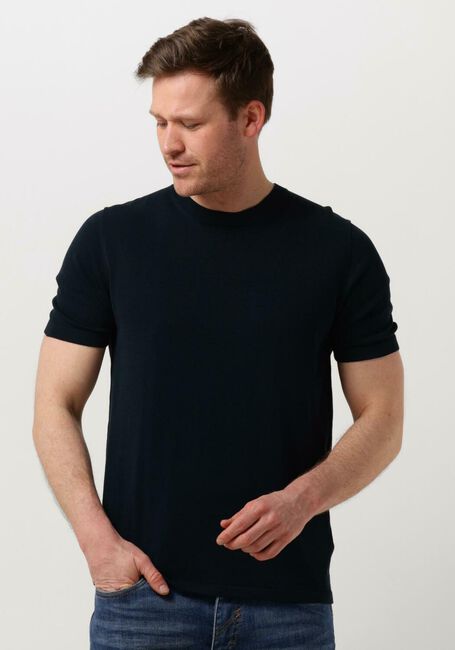 Donkerblauwe DRYKORN T-shirt VALENTIN 420052 - large