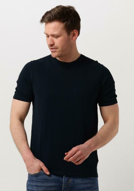 Donkerblauwe DRYKORN T-shirt VALENTIN - large