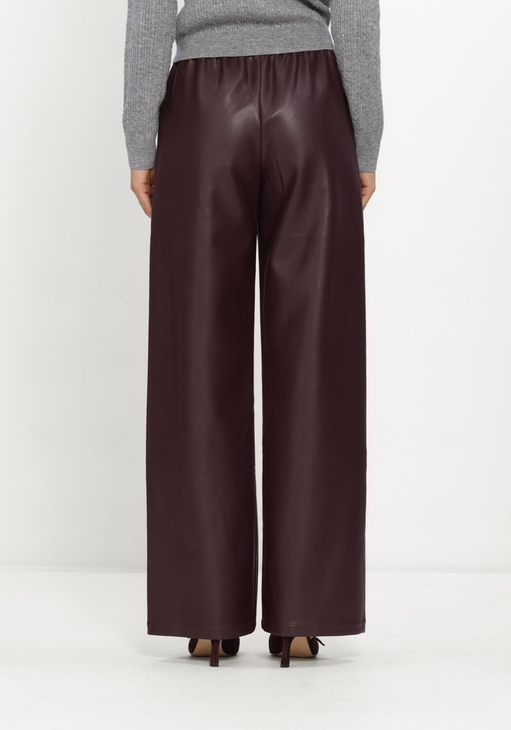 Blauwe SILVIAN HEACH Wijde broek PANTS PURAMI - large