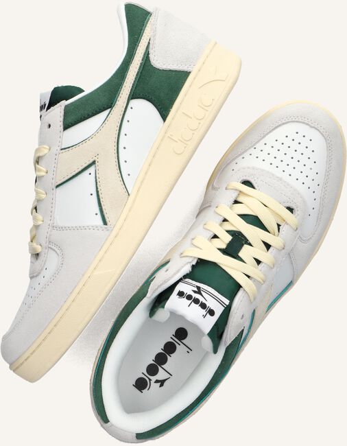 Witte DIADORA Lage sneakers MAGIC BASKET LOW ICONA Witte DIADORA Lage sneakers MAGIC BASKET LOW ICONA - large