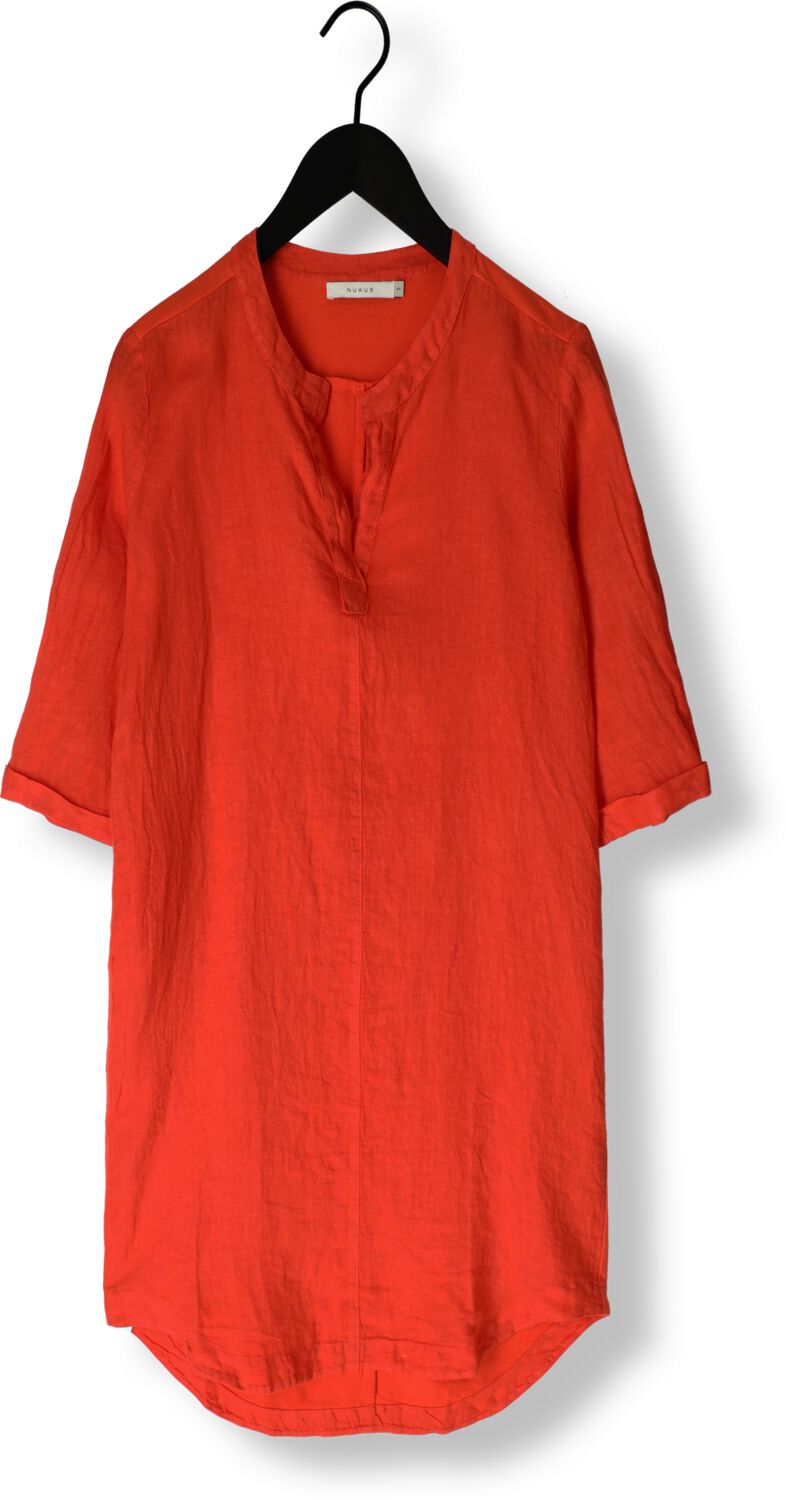 NUKUS Dames Jurken Kate Dress Koraal