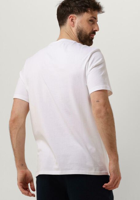 Witte LYLE & SCOTT T-shirt CONTRAST POCKET T-SHIRT - large