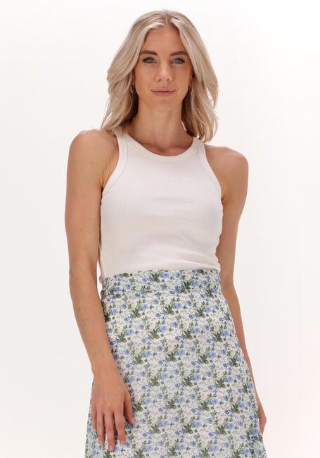 Gebroken wit COLOURFUL REBEL Top SACHI RIB TANKTOP - large