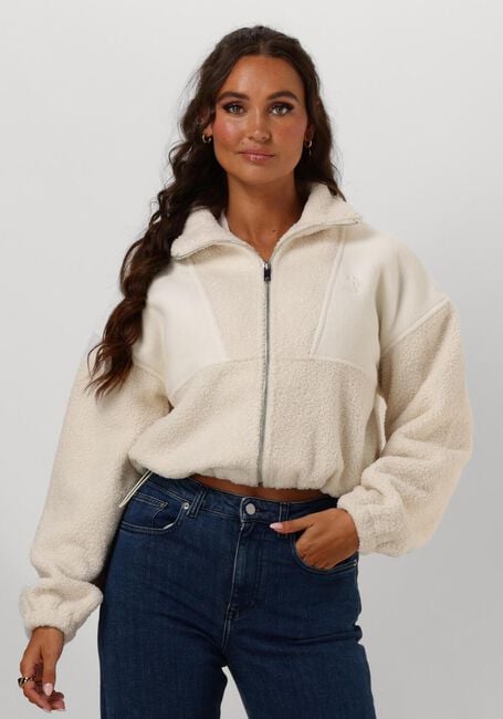 Creme ANOTHER LABEL Teddy jas JENNIFER JACKET - large
