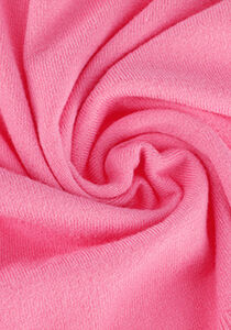 Roze MSCH COPENHAGEN Top MSCHESLINA RACHELLE 2/4 V NECK PULLOVER - large