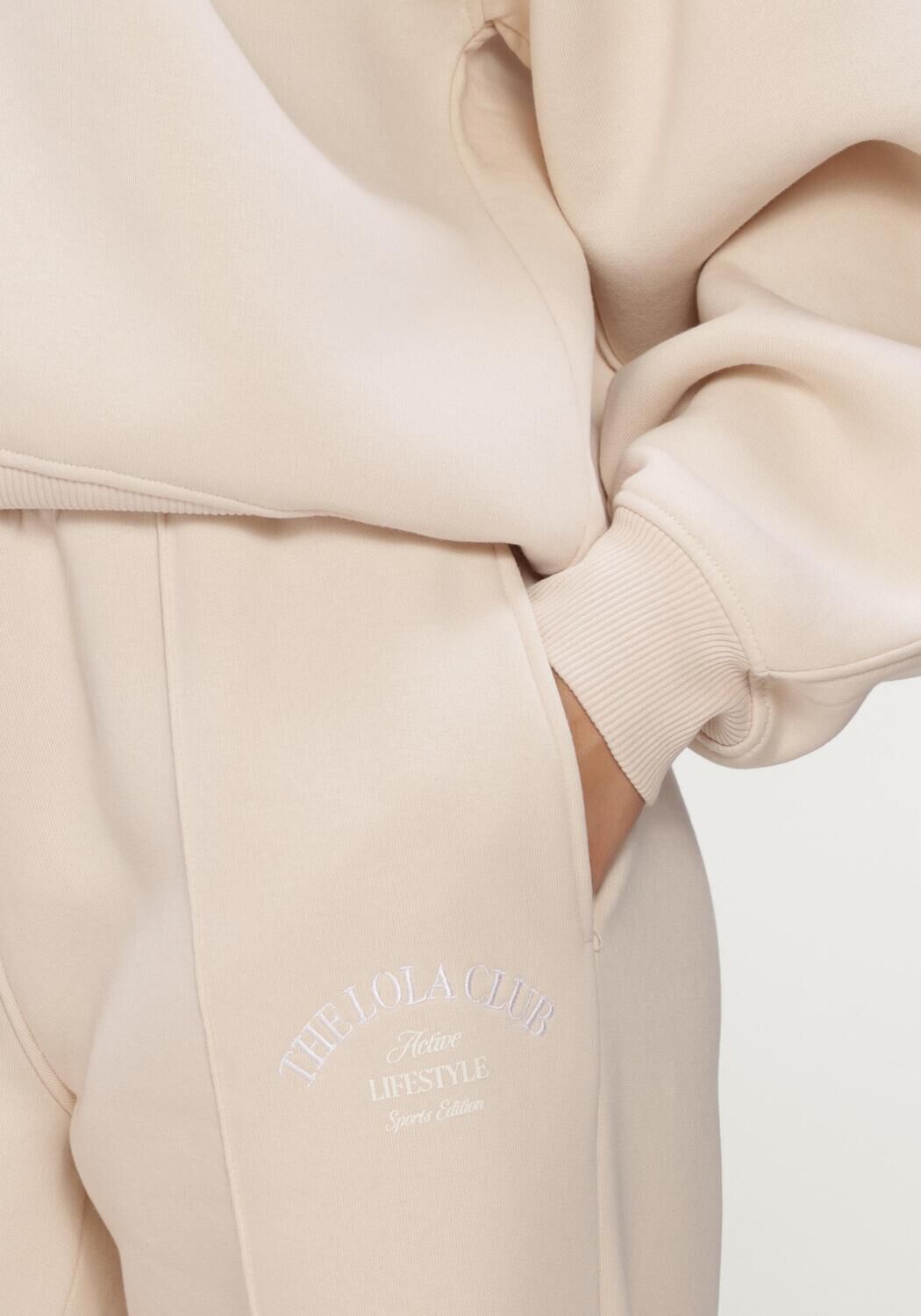 THE LOLA CLUB Dames Broeken Ebony Pants Beige