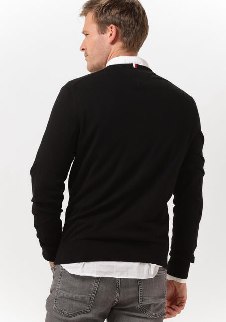 Zwarte TOMMY HILFIGER Trui PIMA ORG CTN CASHMERE CREW NECK - large