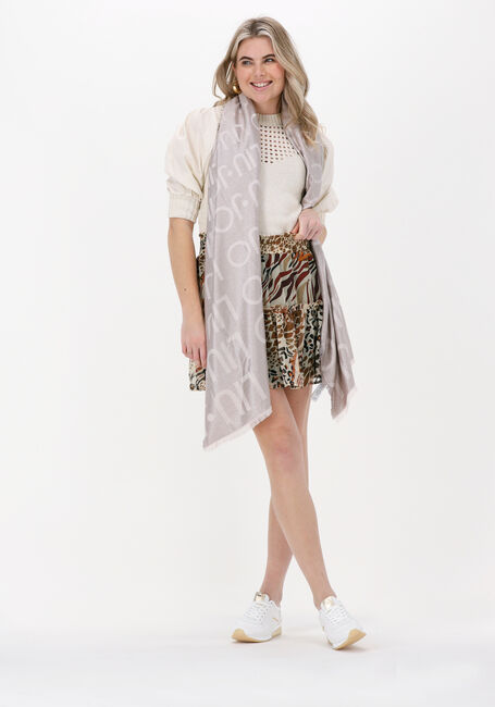 Gouden LIU JO Sjaal SCARF LOGO JACQ FULL - large