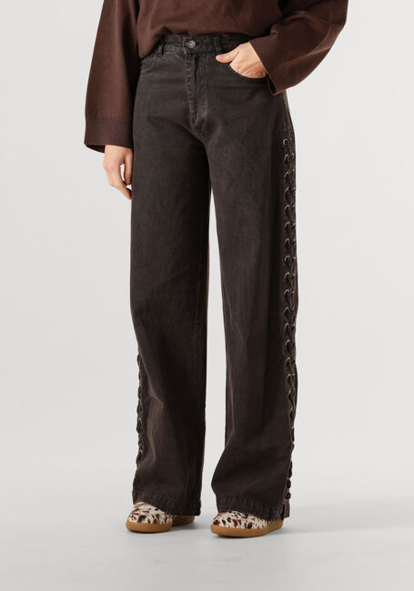 Antraciet MODSTRÖM Wide jeans RIYAMD PANTS - large