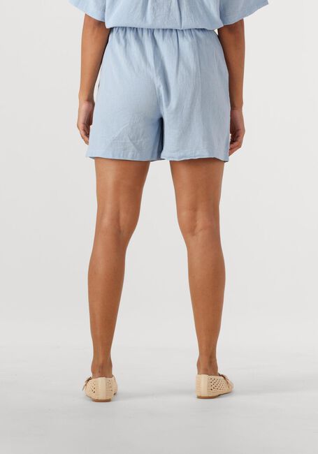 Lichtblauwe SELECTED FEMME Korte broek SLFLUISA MW STRING SHORTS B - large