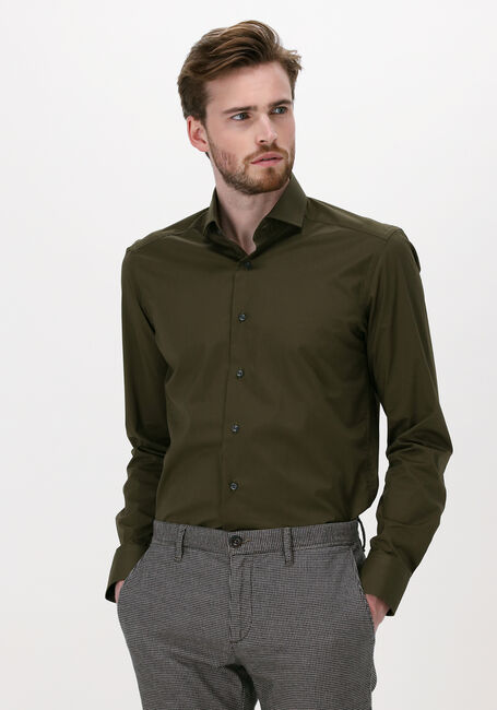 Groene PORTO MILANO Klassiek overhemd MILANO - large