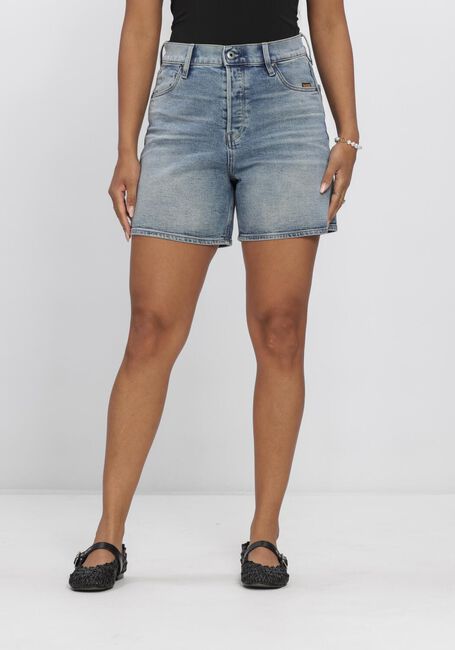 Blauwe G-STAR RAW Shorts JETT HIGH SHORT CLEAN EDGE WMN - large