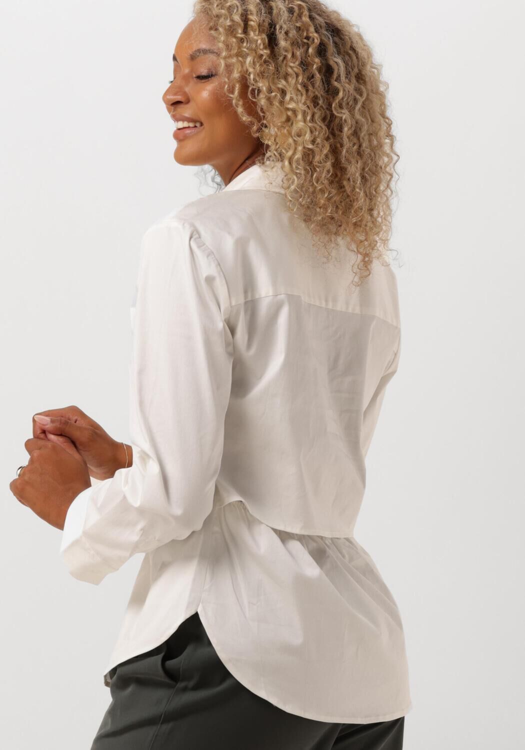 MODSTRÖM Modström Dames Blouses Harrisonmd Long Shirt Wit