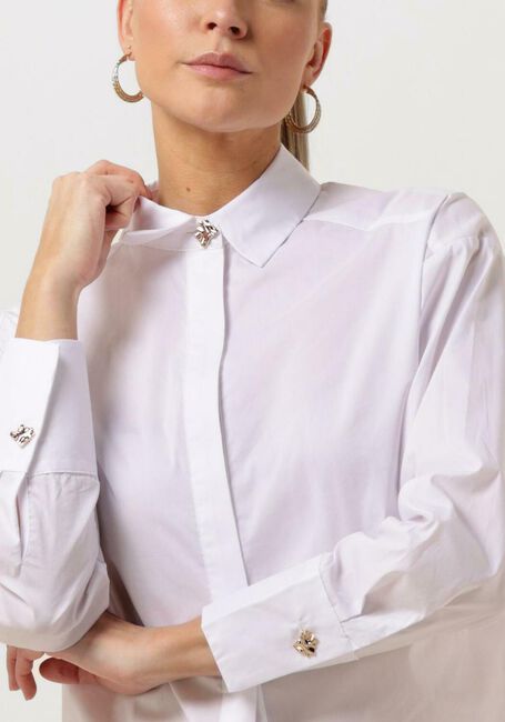 Witte NEO NOIR Blouses WISLA POPLIN SHIRT - large