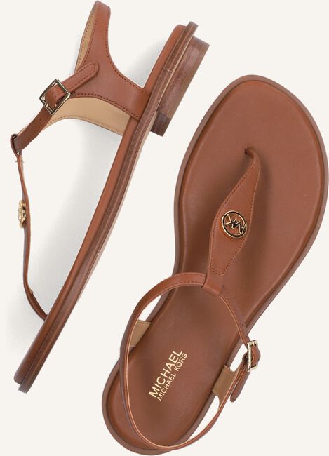 Cognac MICHAEL KORS Platte sandalen MALLORY THONG Cognac MICHAEL KORS Platte sandalen MALLORY THONG - large