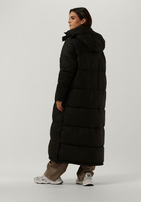 Zwarte NOTRE-V Gewatteerde jas PUFFER LONG - large